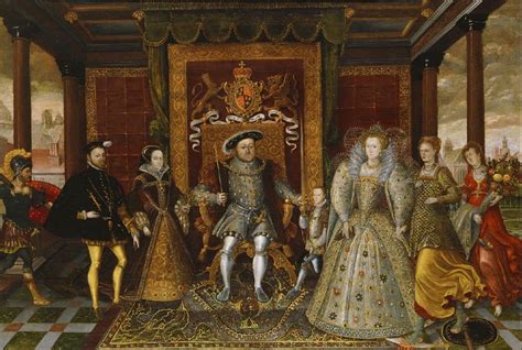 nicholas de vent tudor family portrait|tudor court painter.